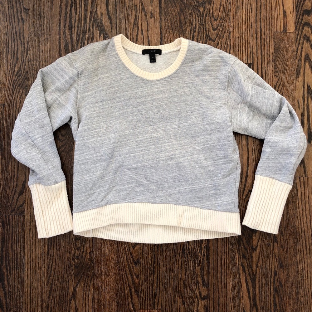 J.Crew Crop Sweatshirt - Size XS